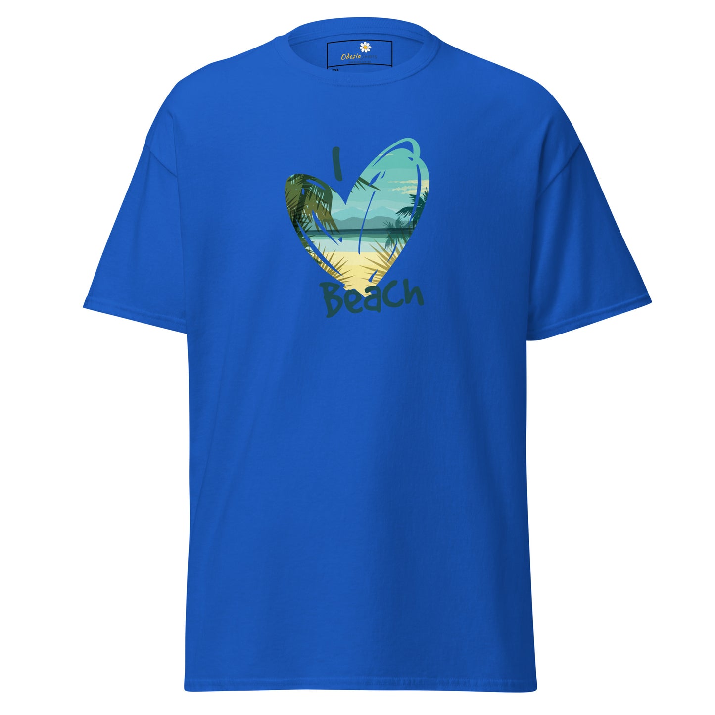 T-shirt classique pour homme - SUMMER SUNSET BEACH - GRAND