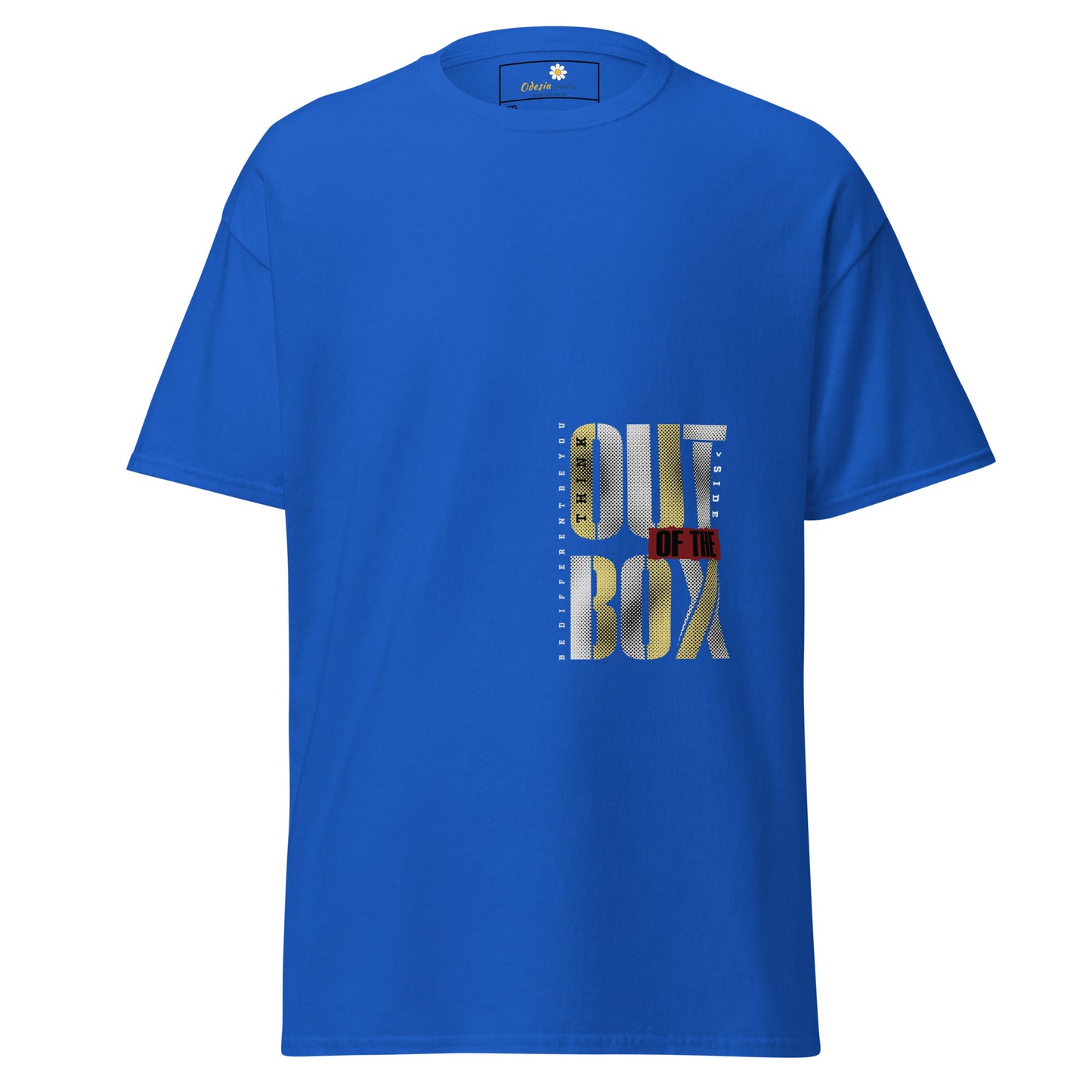 T-shirt classique pour homme - TEXT OUT OF THE BOX - GRAND