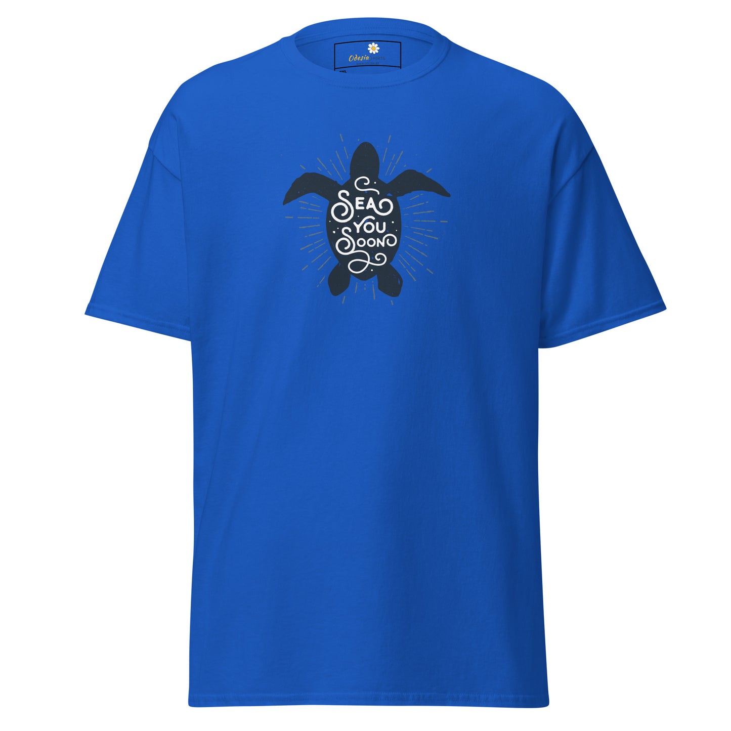 T-shirt classique pour homme - WILDLIFE TURTLE SEE YOU - BIG