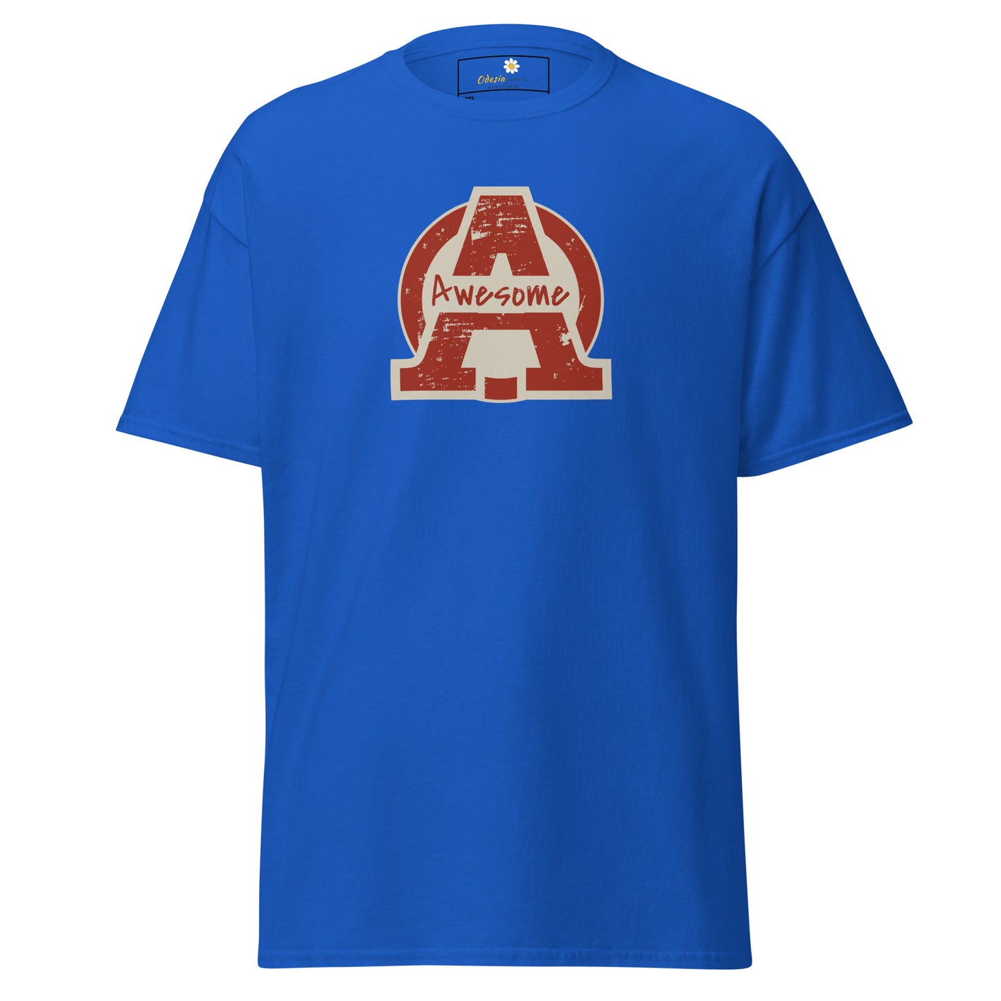 T-shirt classique pour homme - Texte génial - Grand