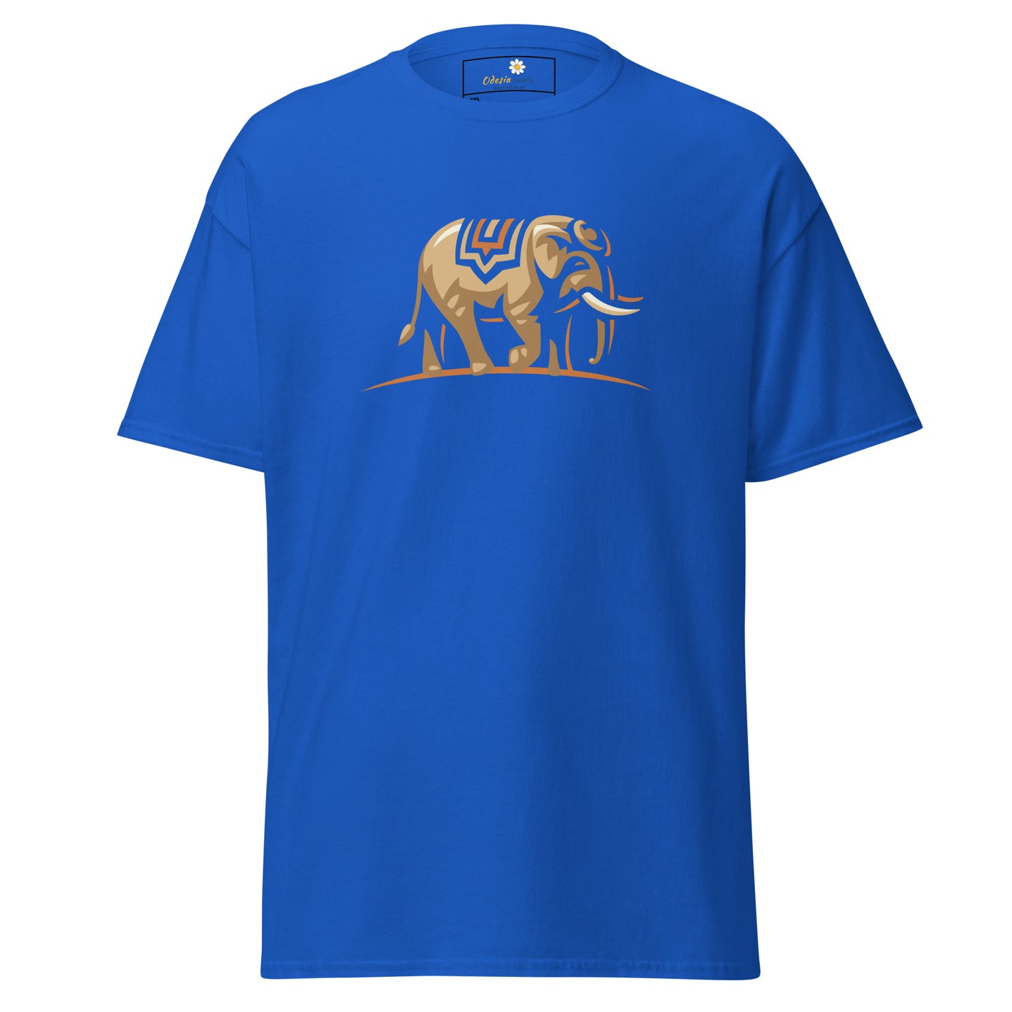 T-shirt classique pour homme - ÉLÉPHANT INDIEN FAUNE - GRAND