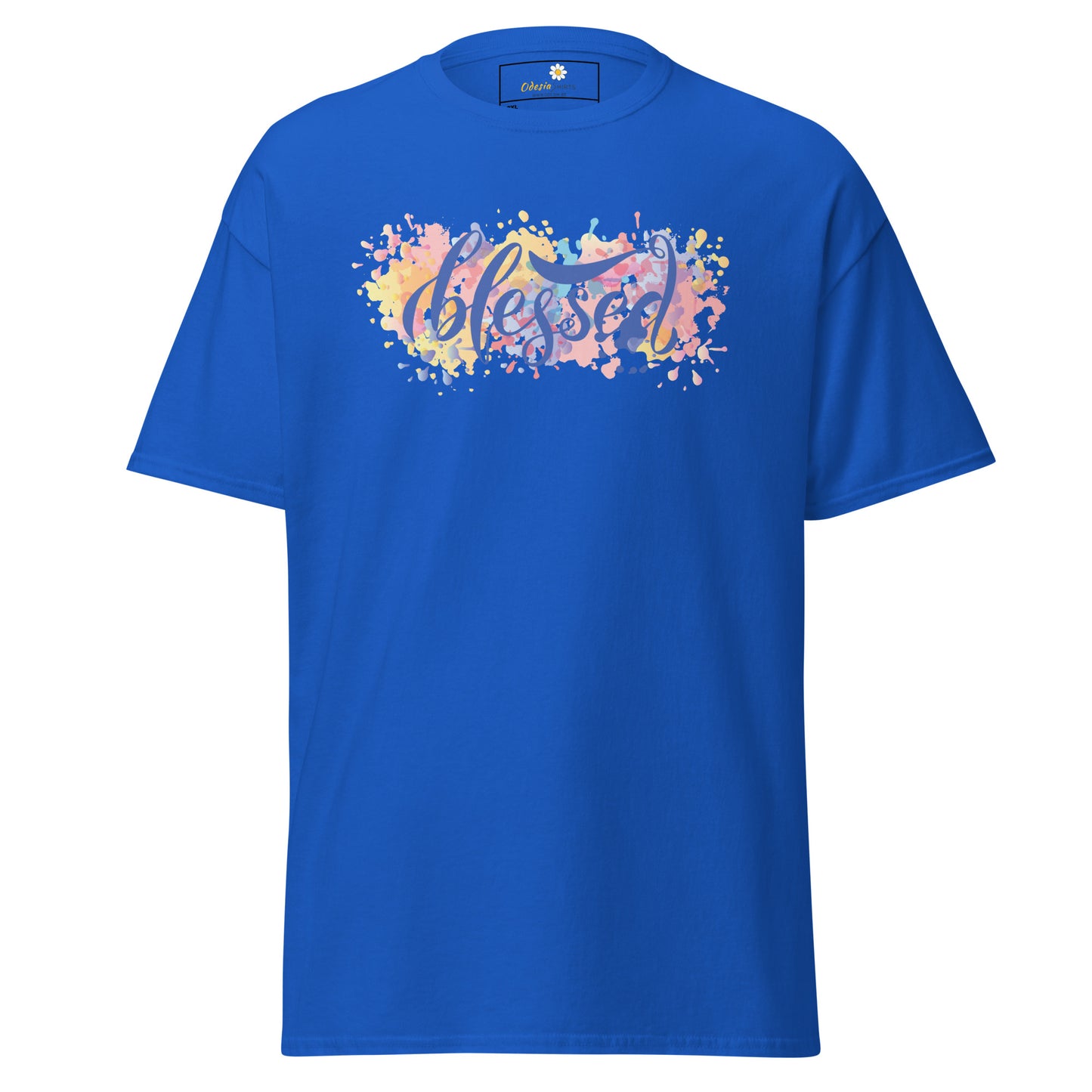 T-shirts classiques pour hommes - Texte Spirituel béni - Grand