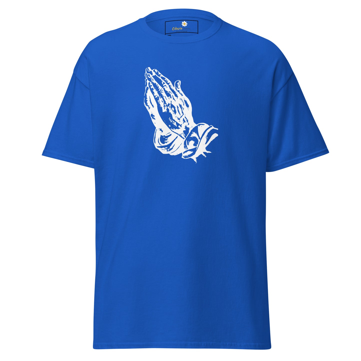 Unisex classic t-shirt - SPIRITUAL PRAYING HANDS - BIG