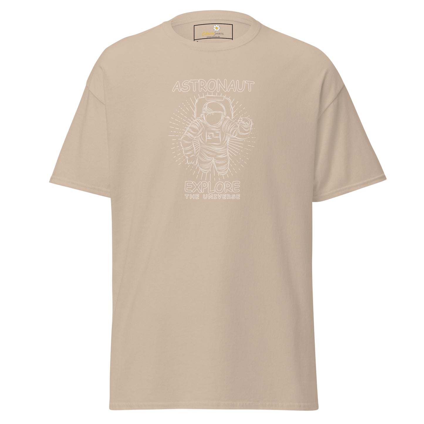 T-shirt classique unisexe - ASTRONAUT EXPLORE UNIVERSE - REGULAR