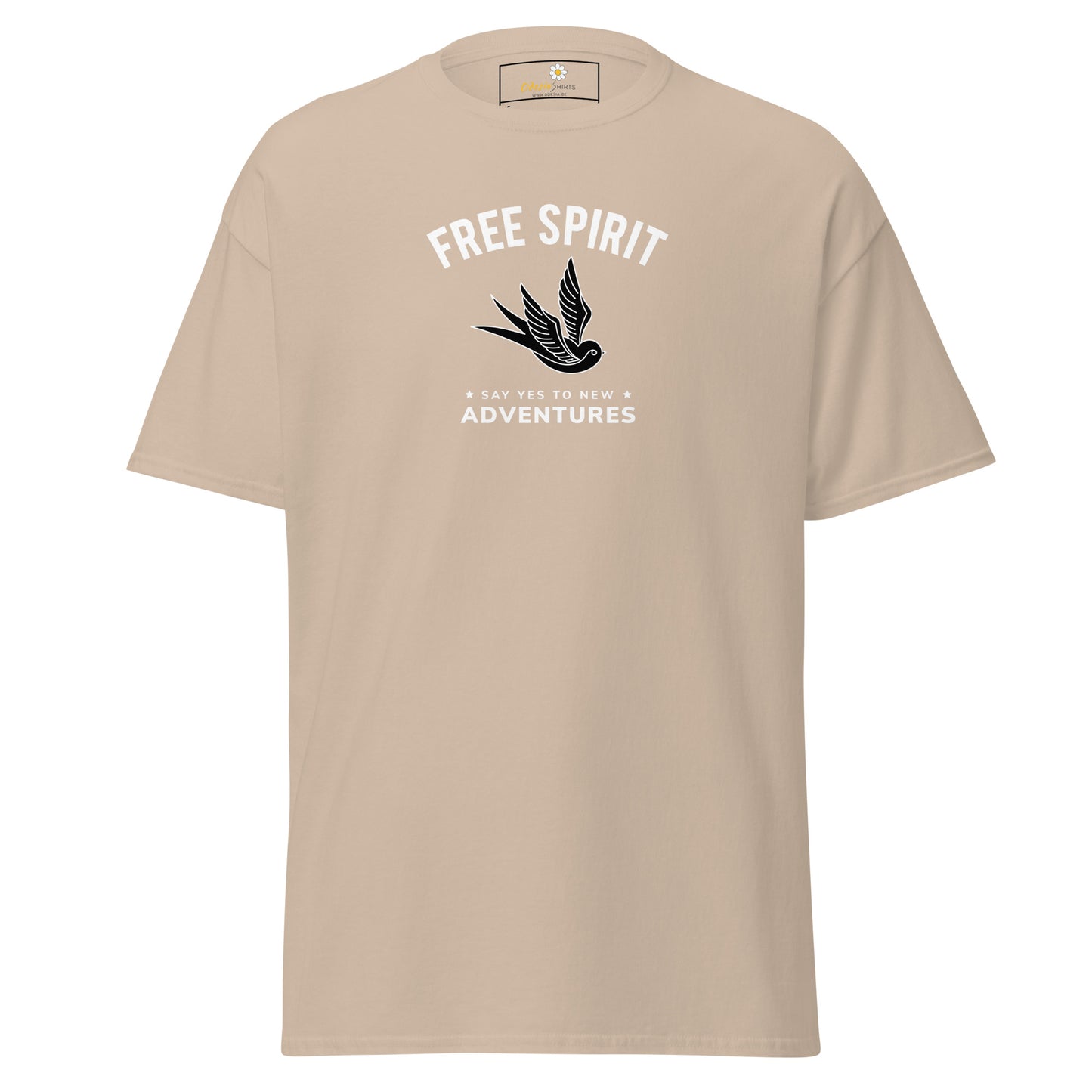 Unisex classic t-shirt - SPIRITUAL FREE SPIRIT SAY YES - REGULAR