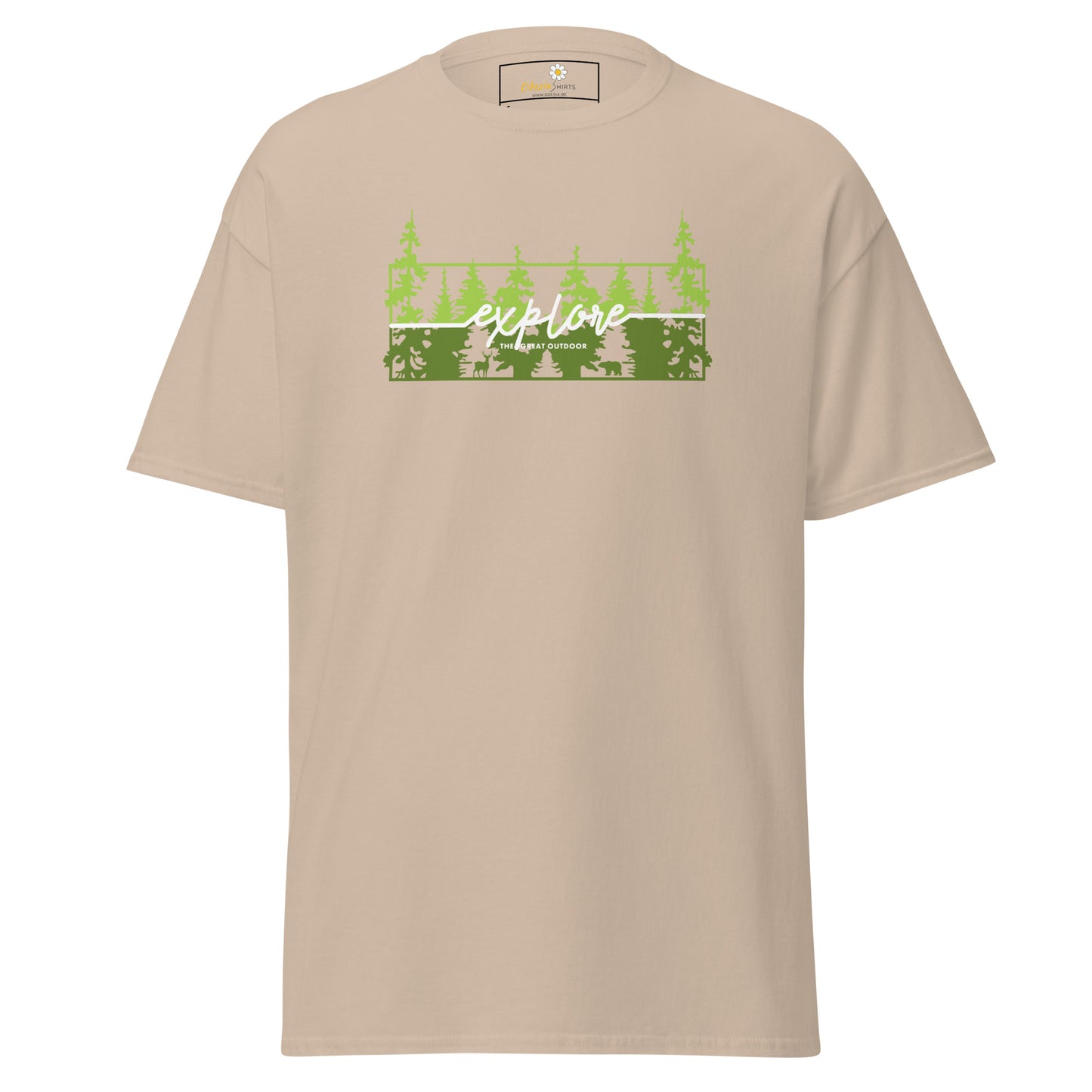 T-shirt classique unisexe - AVENTURE EXPLORE TREES - REGULAR