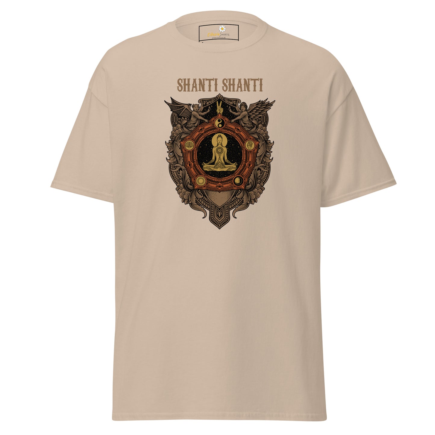 Unisex classic t-shirt - SPIRITUAL SHANTI SHANTI - REGULAR