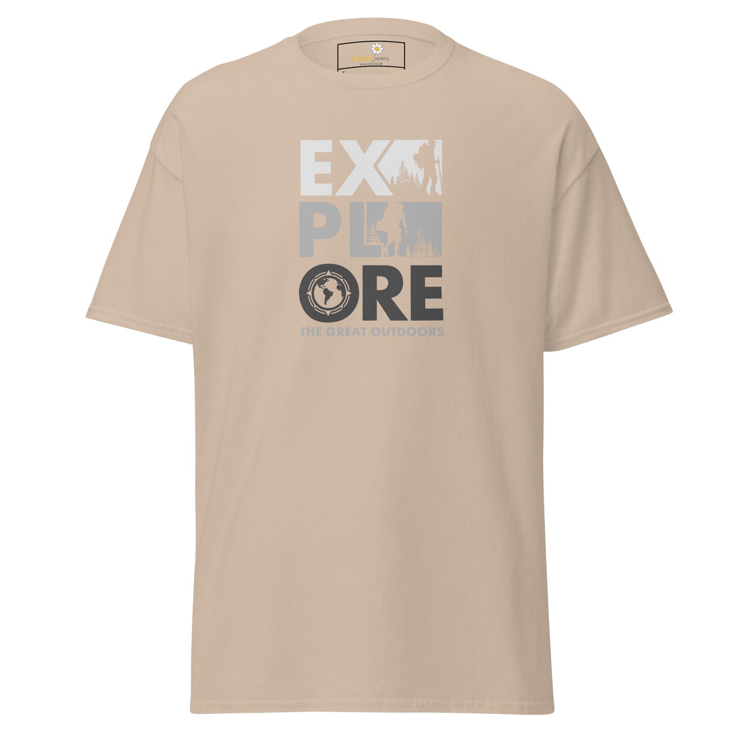 Unisex classic t-shirt - ADVENTURE EXPLORE OUTDOORS - REGULAR
