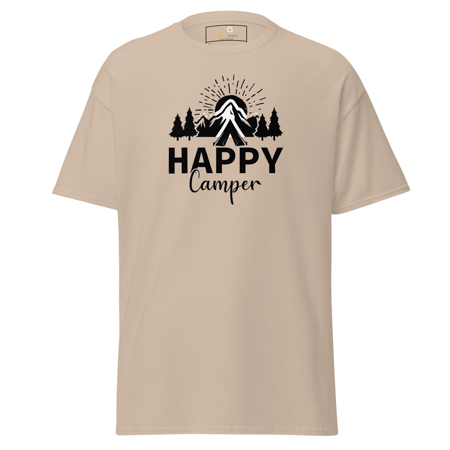 Unisex classic t-shirt - ADVENTURE HAPPY MOUNTAIN - REGULAR