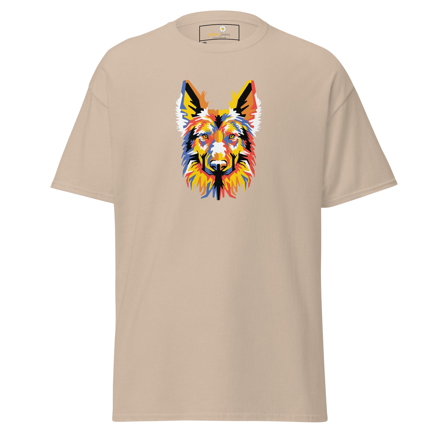 T-shirt classique unisexe - ANIMAUX DG HEAD - GRAND