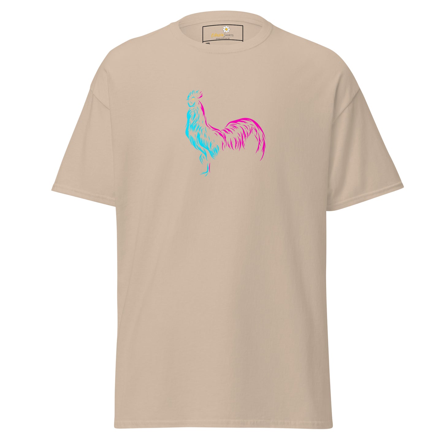T-shirt classique unisexe - ANIMAUX COQ - GRAND