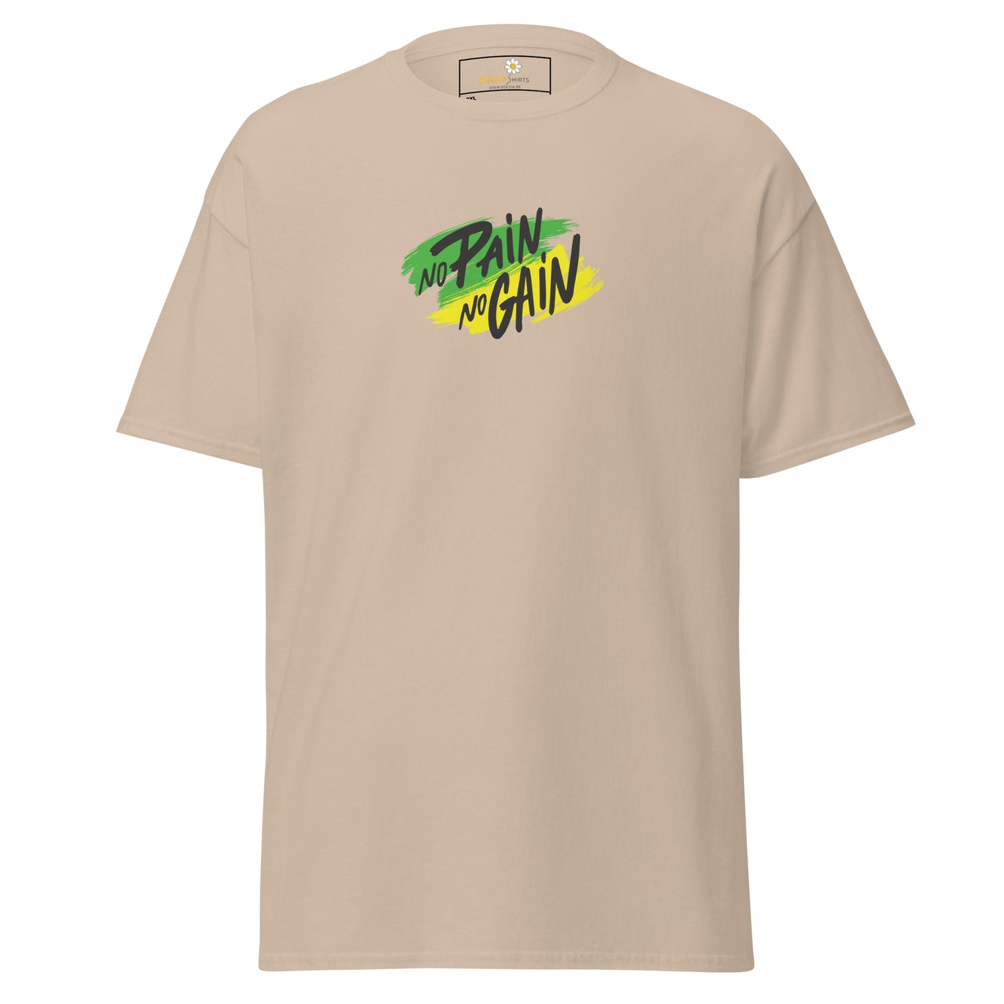Unisex classic t-shirt - SPORT NO PAIN NO GAIN - BIG