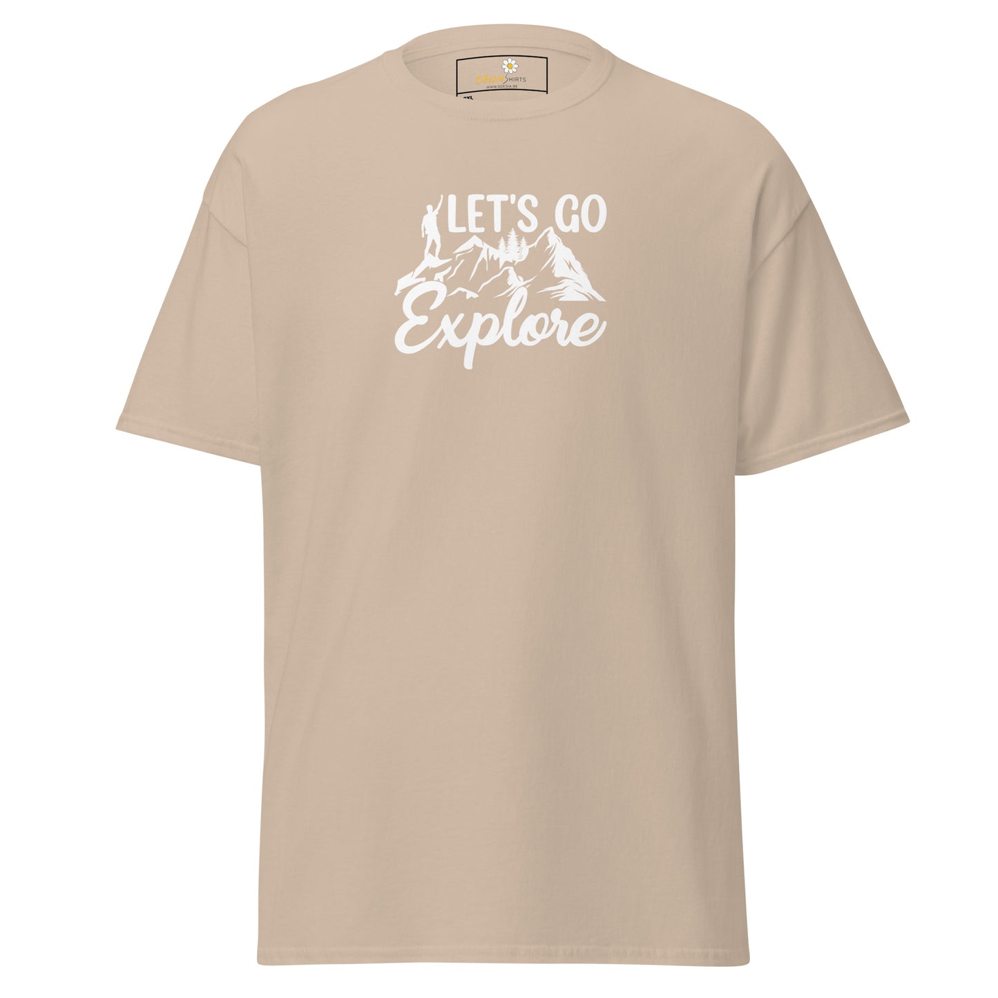 T-shirt classique unisexe - ADVENTURE LETS GO EXPLORE - GRAND