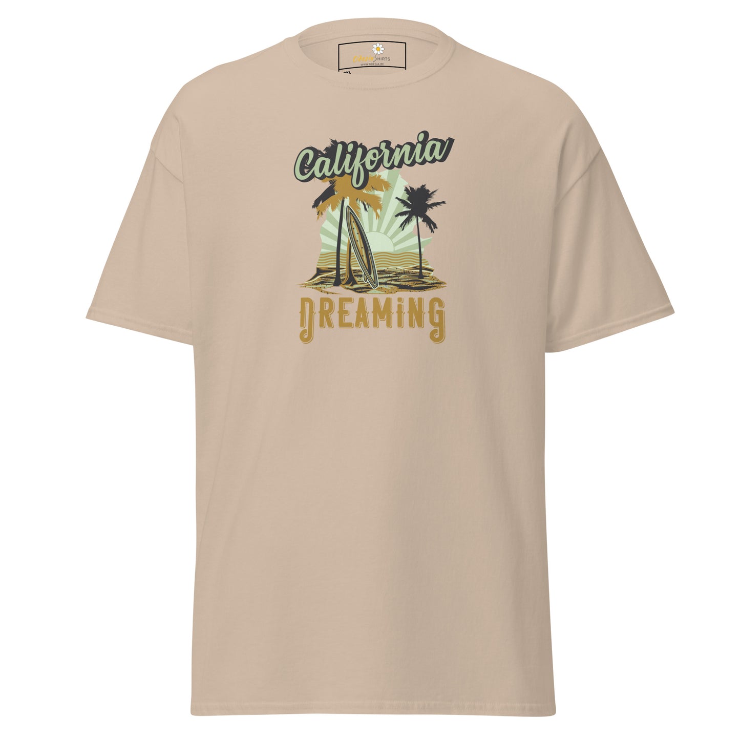 T-shirt classique pour homme - SUMMER CALIFORNIA DREAM - BIG