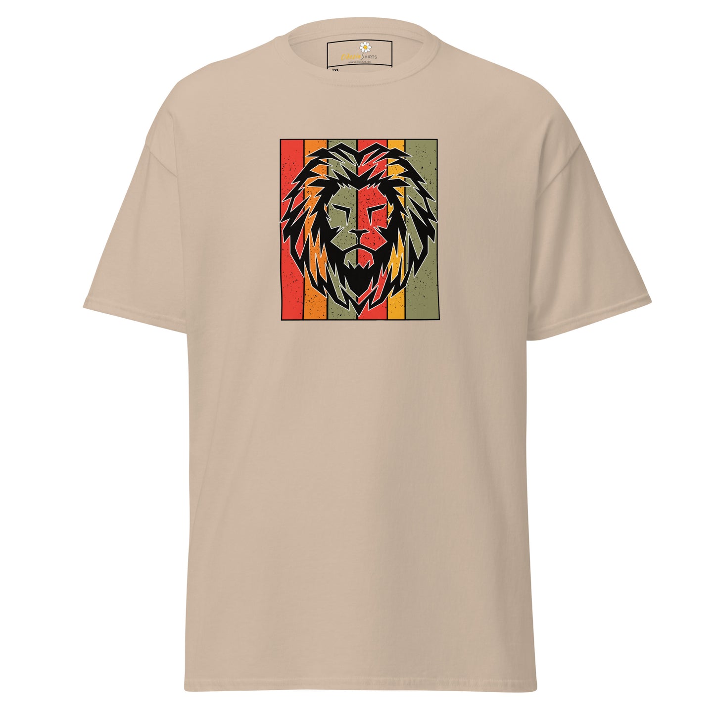 T-shirt classique homme - WILDLIFE LION HEAD - BIG