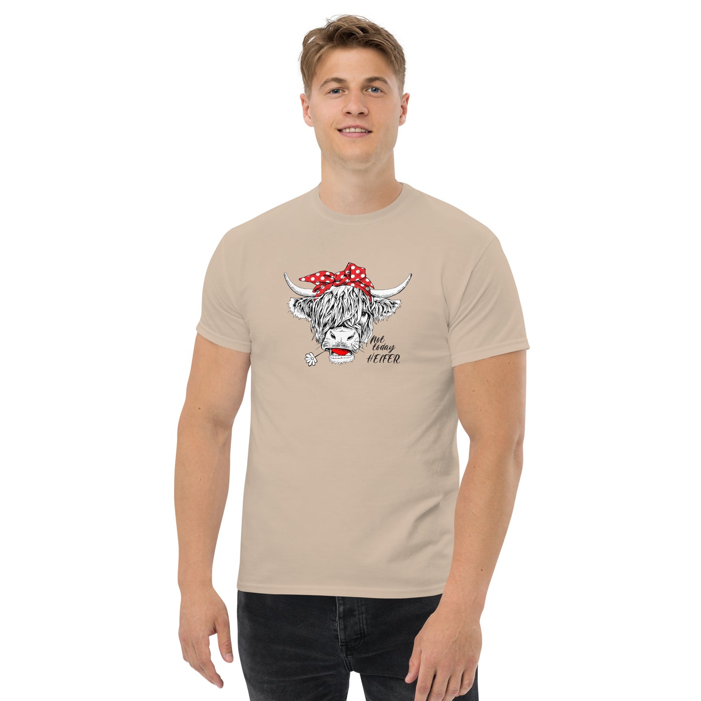 T-shirt classique unisexe - ANIMALS NOT TODAY - GRAND