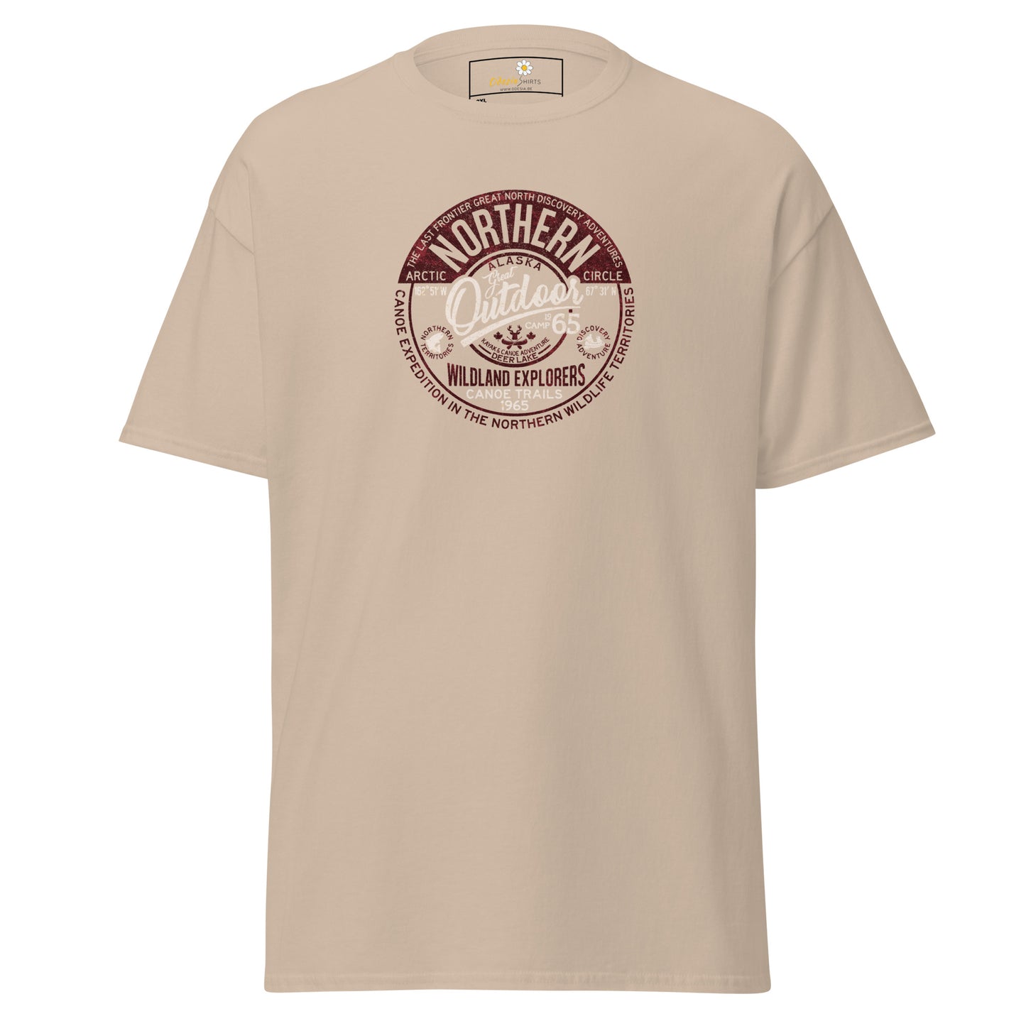 Unisex classic t-shirt - ADVENTURE NORTHERN OUTDOORS - BIG