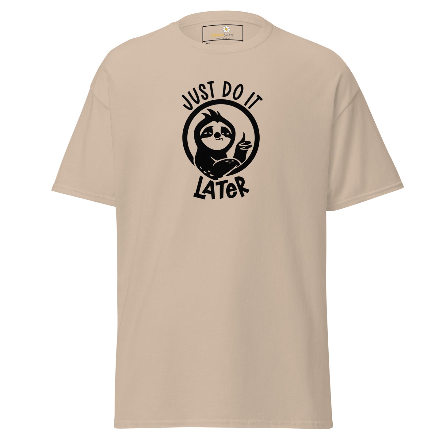 Unisex classic t-shirt - FUN JUST DO IT LATER - BIG