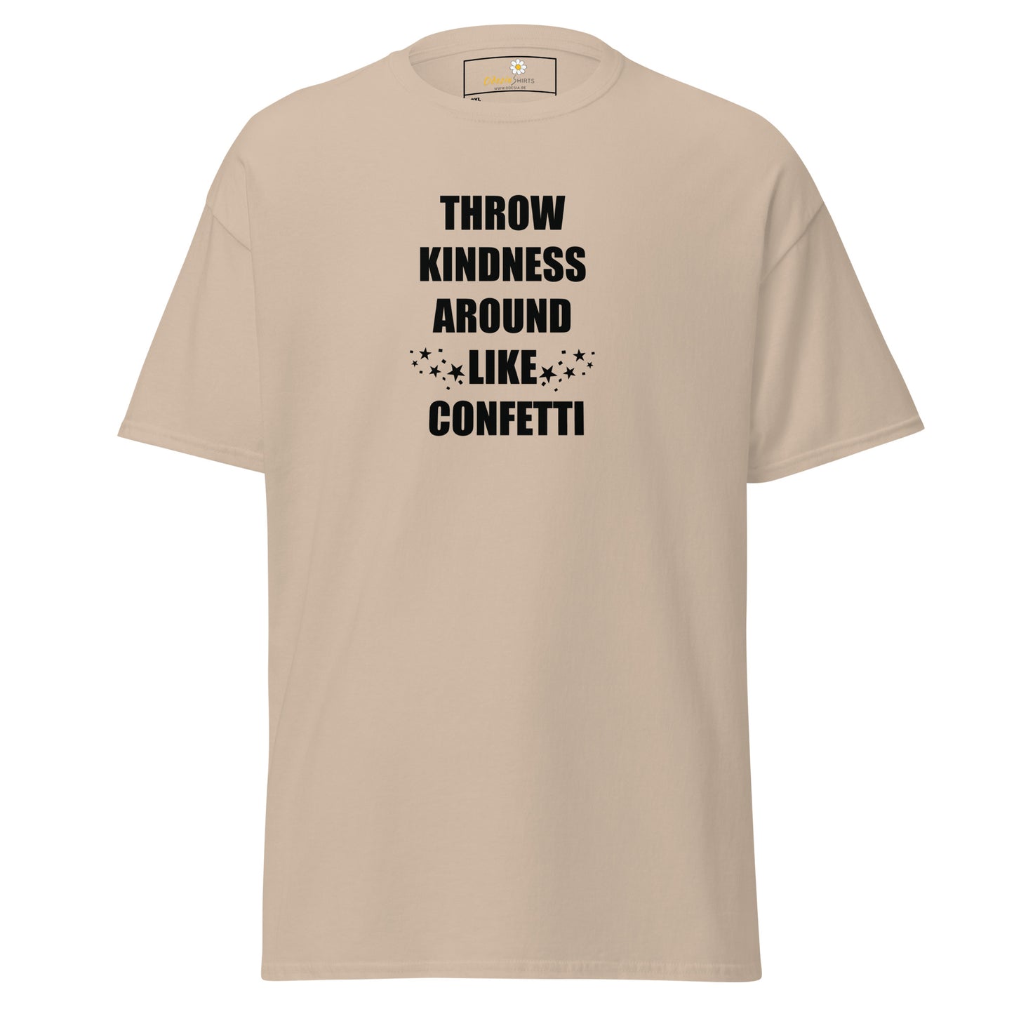 T-shirt classique pour homme - TEXT THROW KINDNESS AROUND - BIG