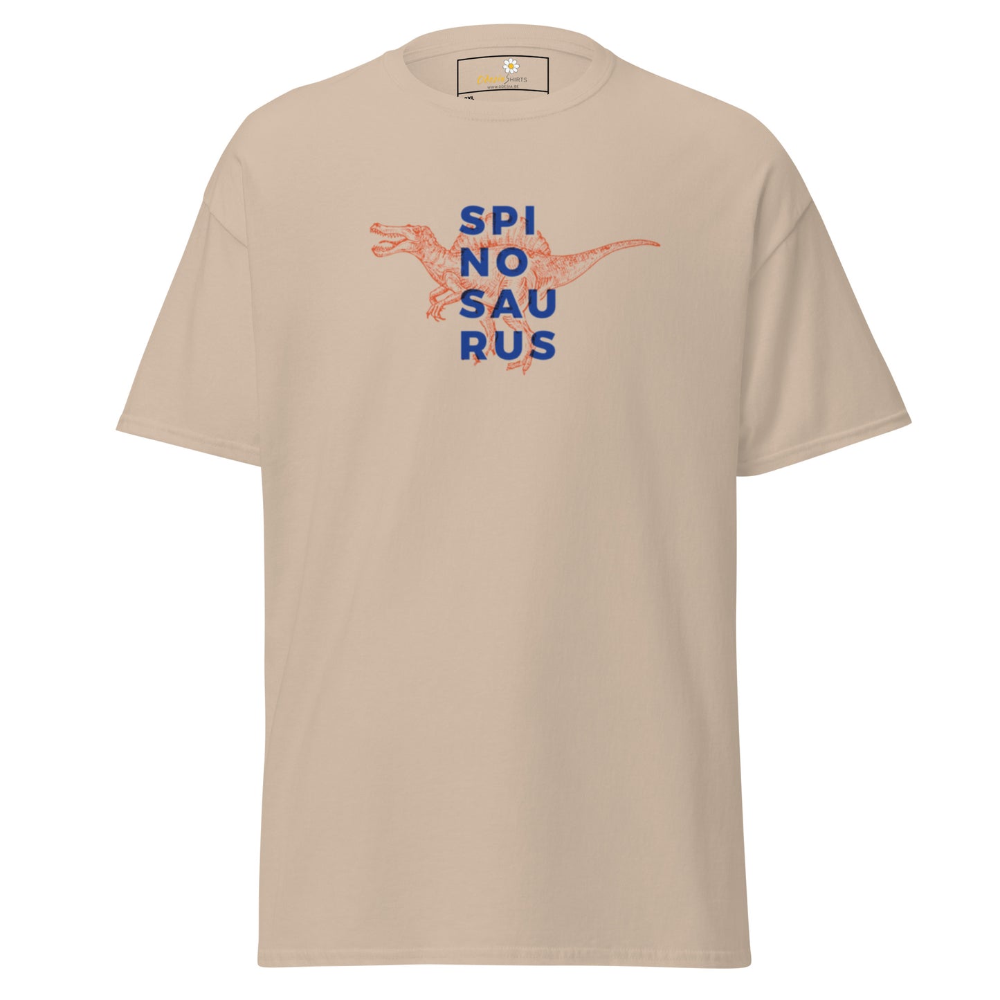 T-shirt classique pour homme - DINOSAURE SAUVAGE SPINOSAURUS - GRAND