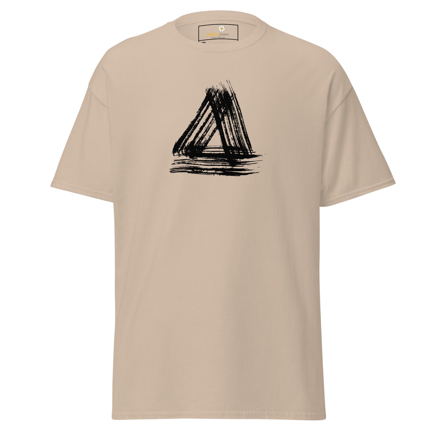 Unisex classic t-shirt - ABSTRACT TRIANGLE - BIG