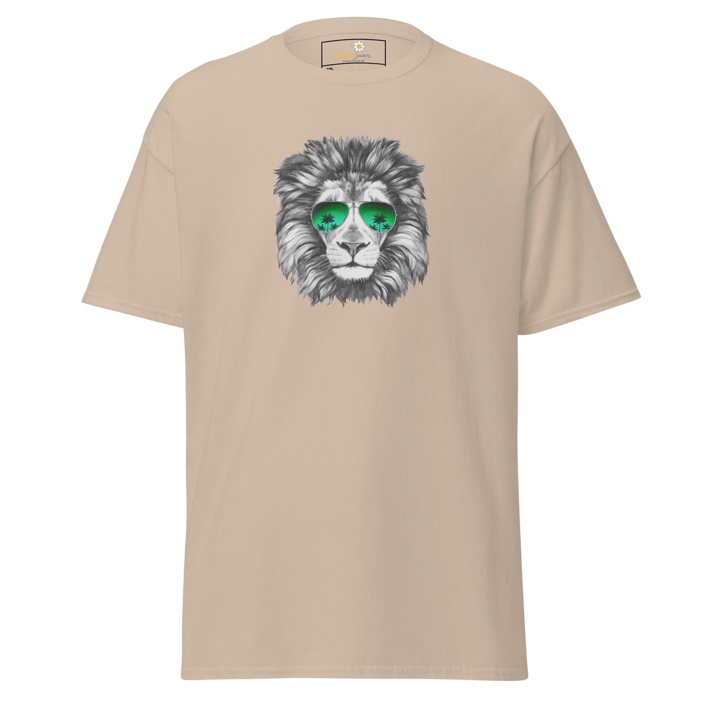 T-shirt classique homme - WILDLIFE FUN LION GLASSES - BIG