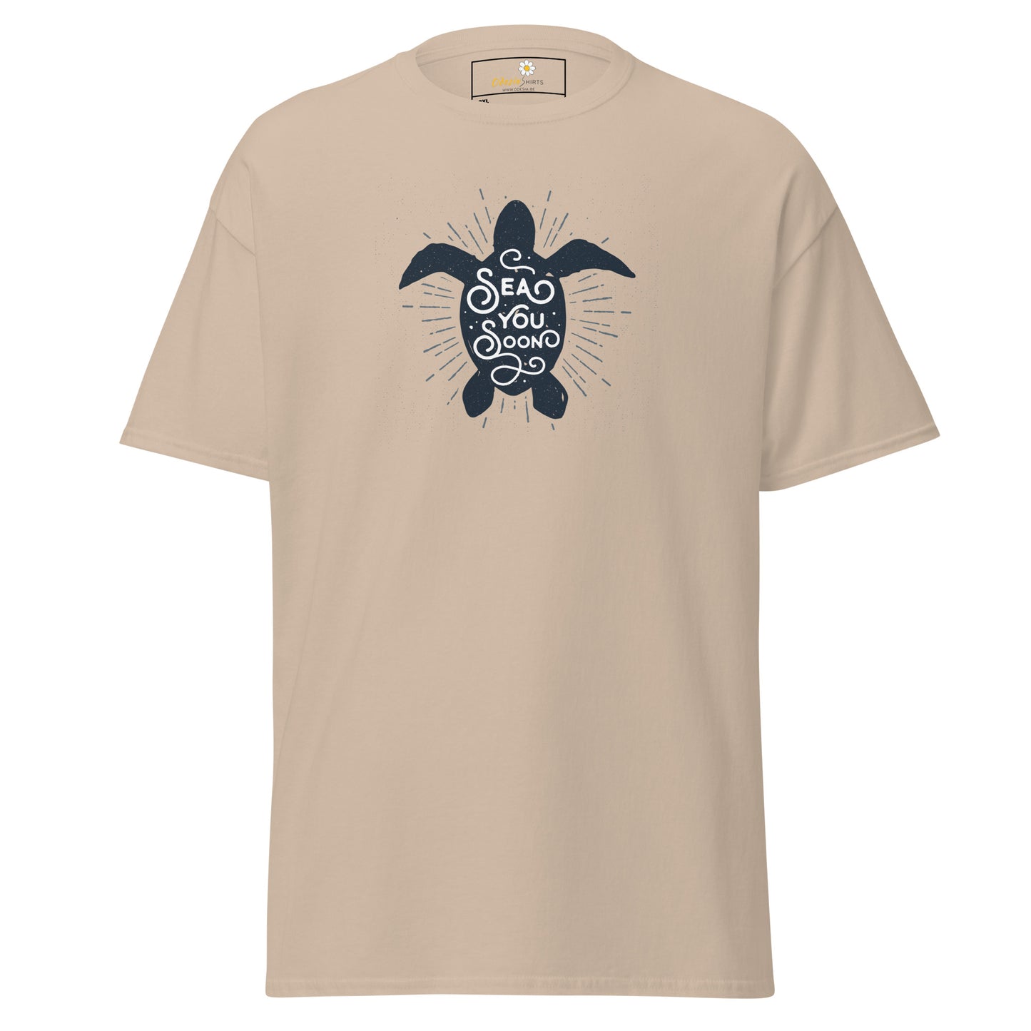 T-shirt classique pour homme - WILDLIFE TURTLE SEE YOU - BIG