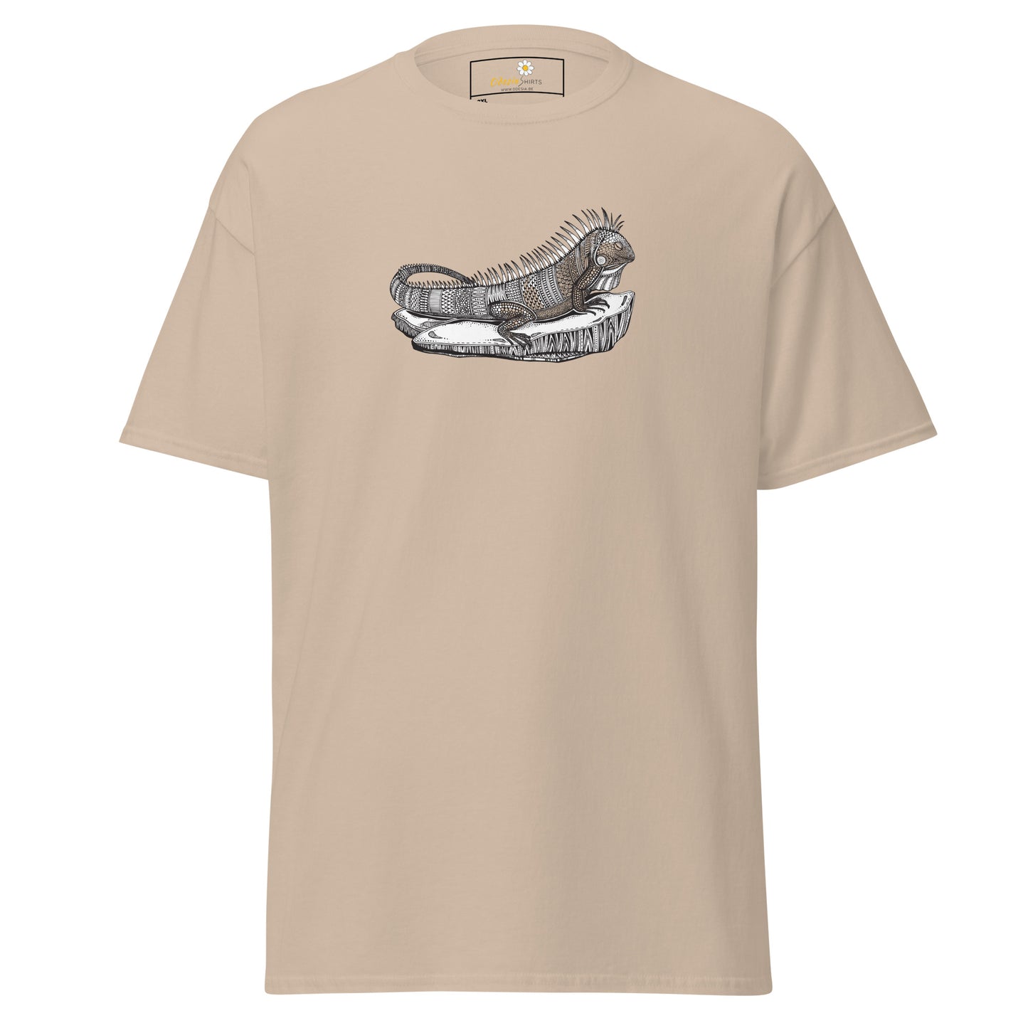 T-shirt classique homme - IGUANE SAUVAGE - GRAND