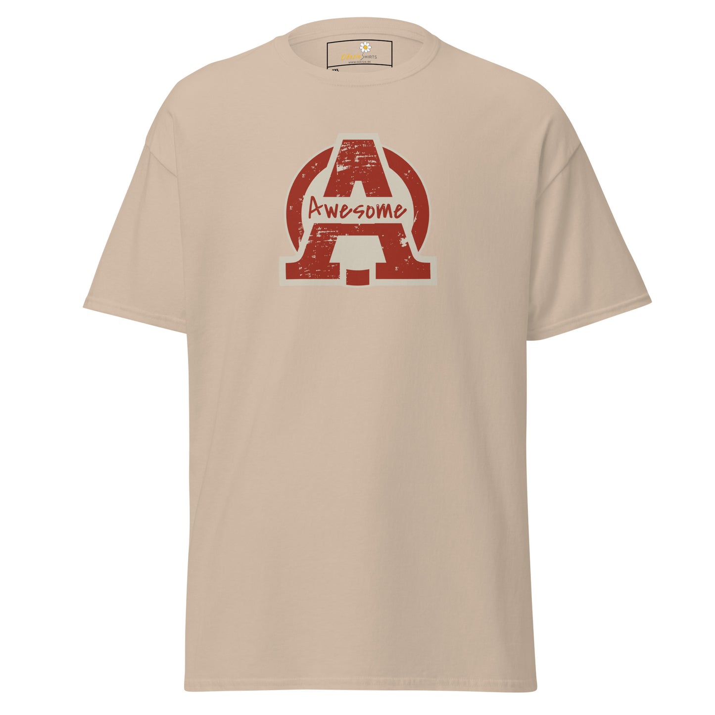 T-shirt classique pour homme - Texte génial - Grand