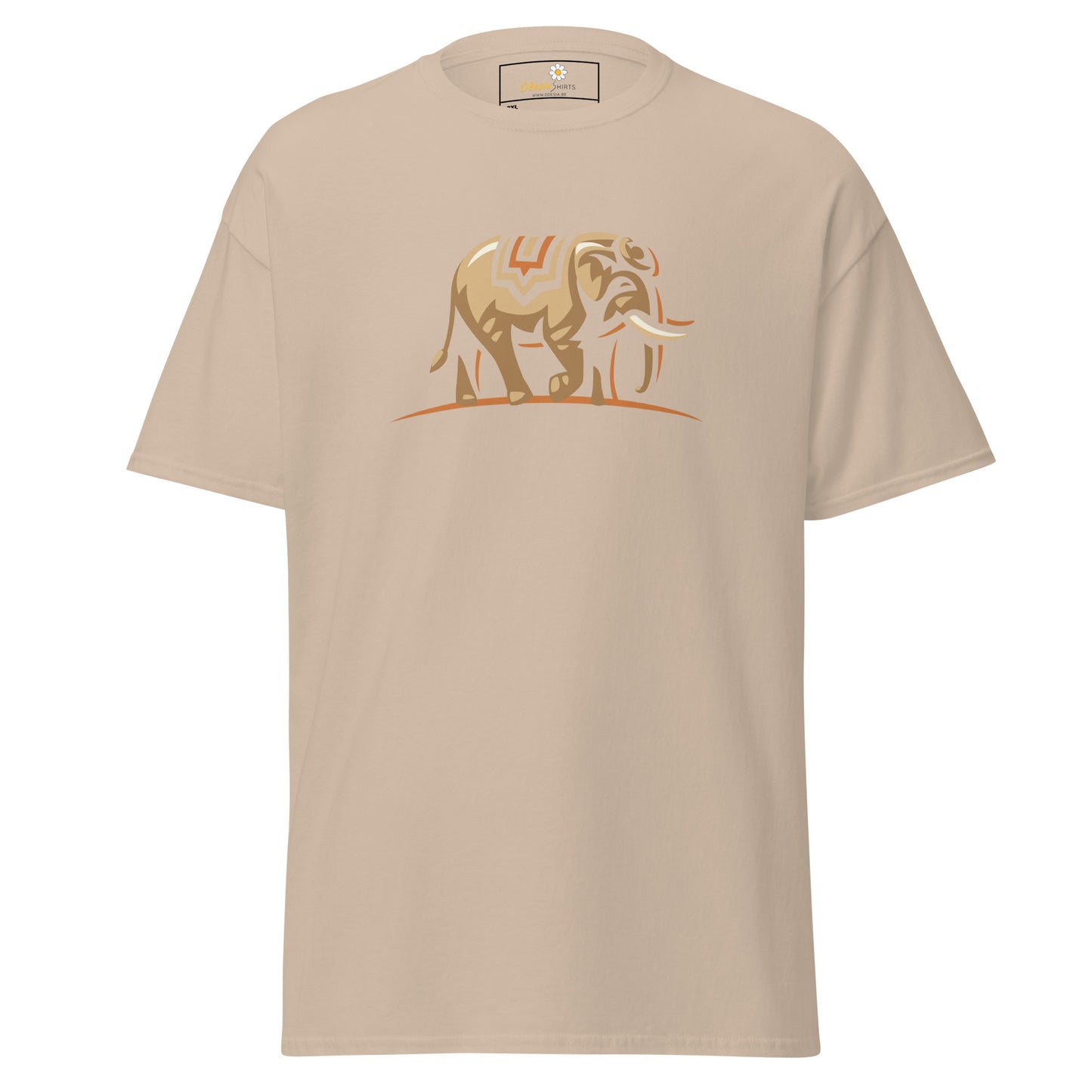 T-shirt classique pour homme - ÉLÉPHANT INDIEN FAUNE - GRAND