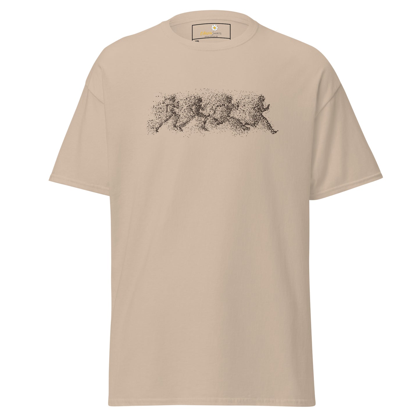T-shirt classique unisexe - Motif à pois abstraits pour homme - Grande taille