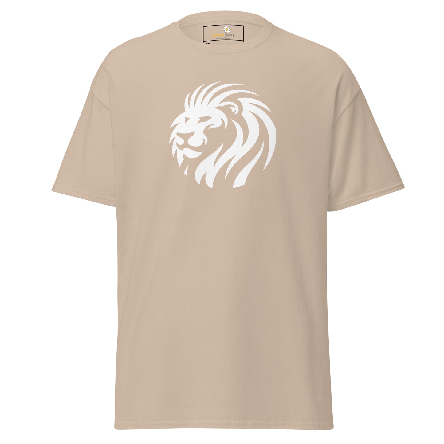 T-shirt classique pour homme - WILDLIFE LION HEAD HEAD CIRCLE - BIG