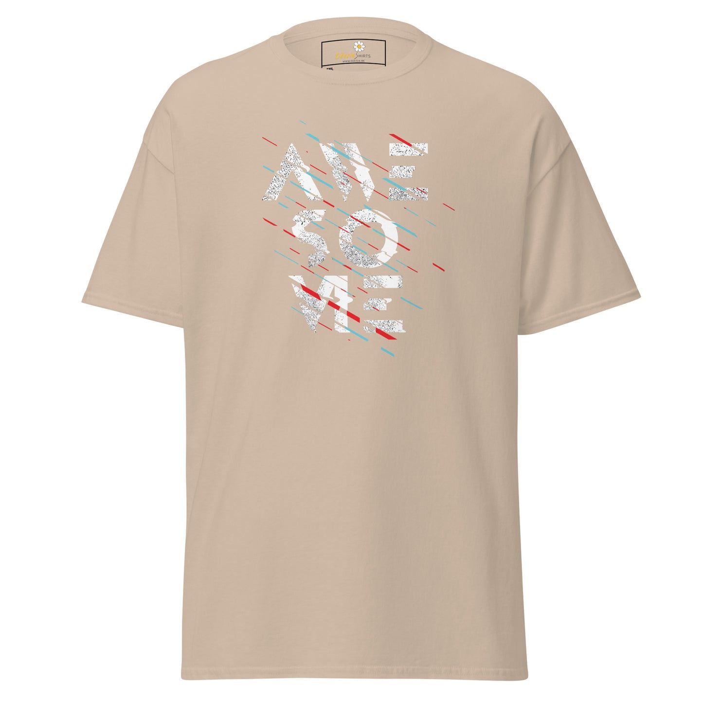 T-shirt classique pour homme - Texte génial - Grand