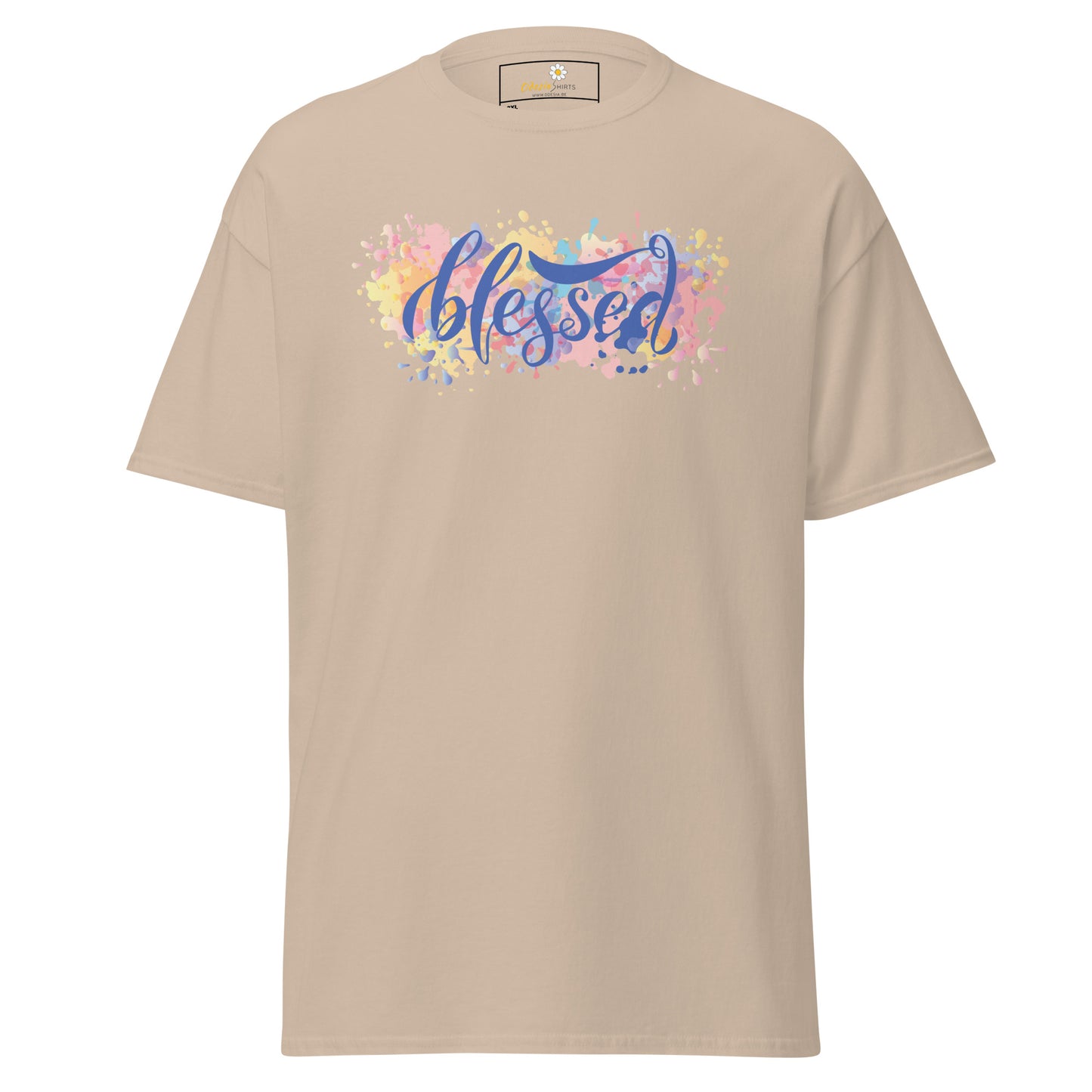 T-shirts classiques pour hommes - Texte Spirituel béni - Grand