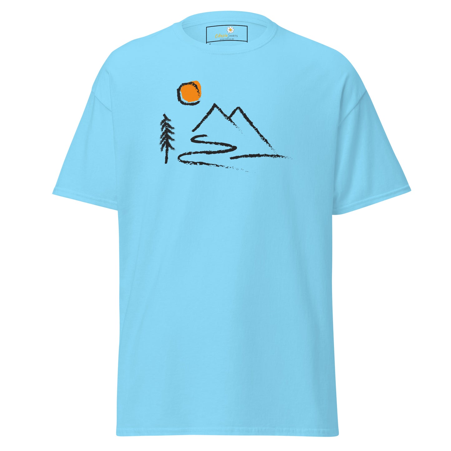 Unisex classic t-shirt - ADVENTURE OUTDOORS FUN - REGULAR