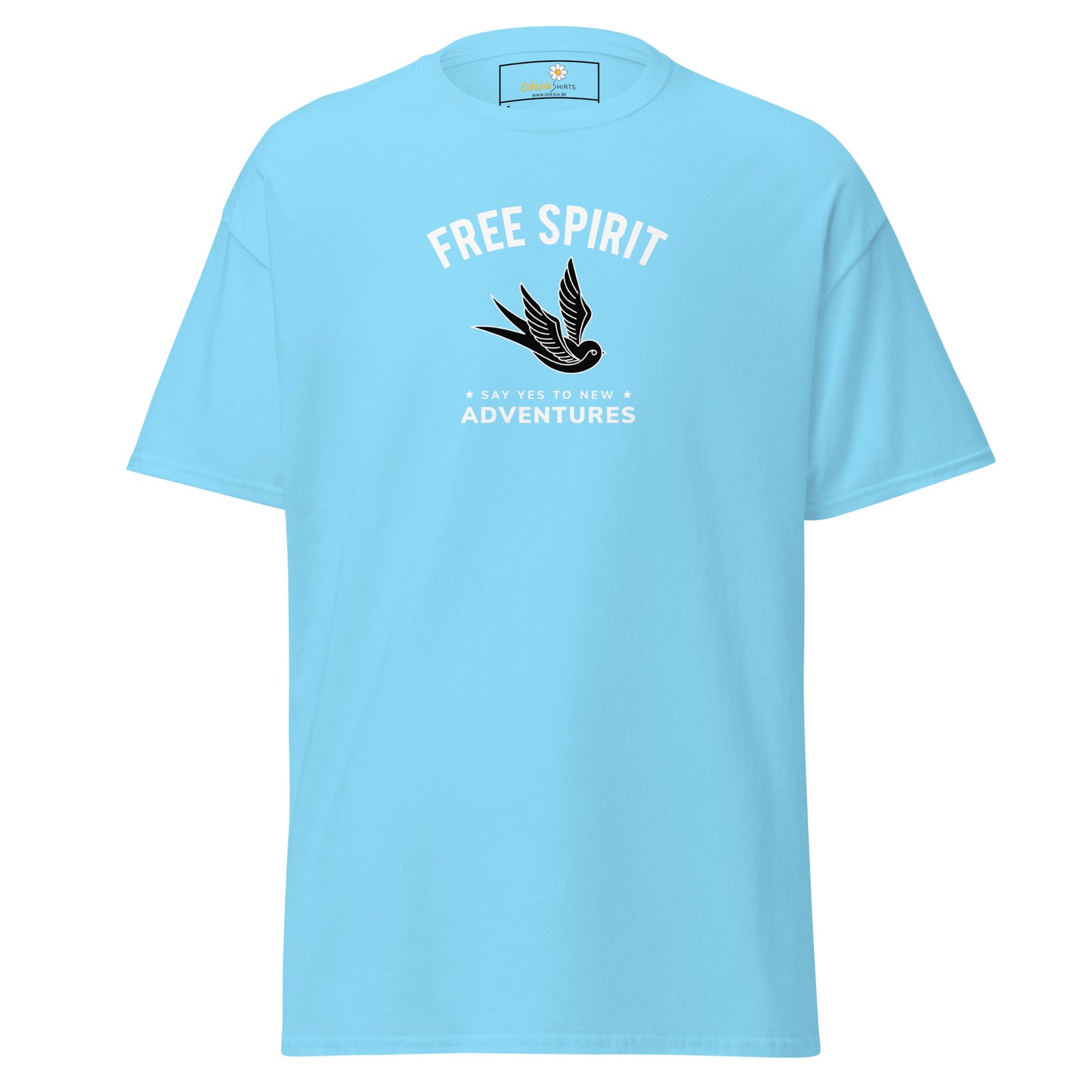 Unisex classic t-shirt - SPIRITUAL FREE SPIRIT SAY YES - REGULAR