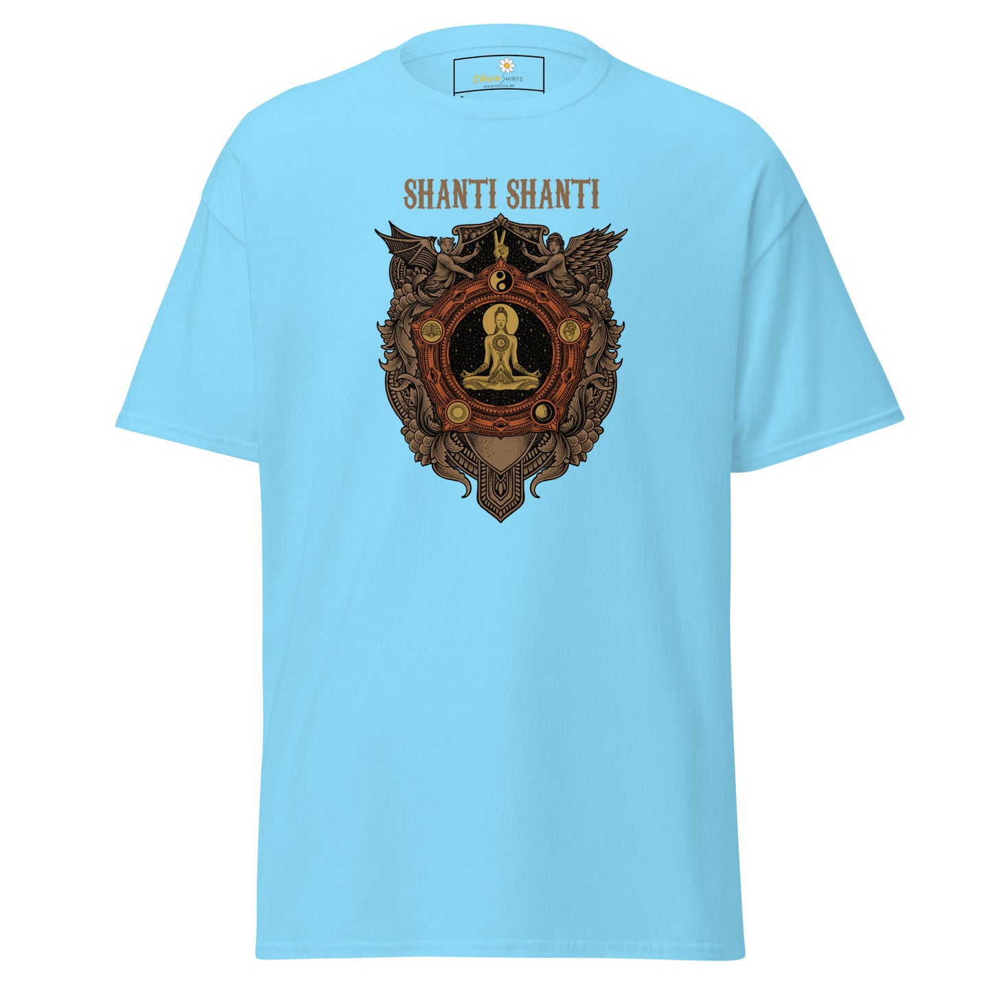 Unisex classic t-shirt - SPIRITUAL SHANTI SHANTI - REGULAR