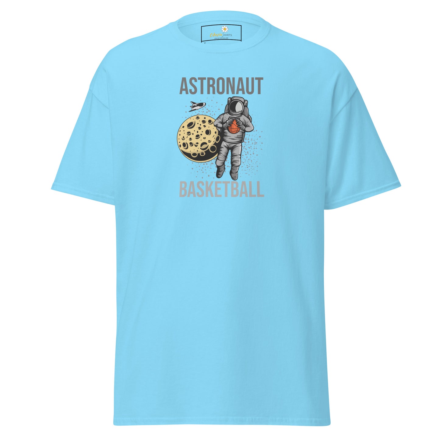 Unisex klassiek t-shirt - ASTRONAUT BASKETBAL - REGULAR