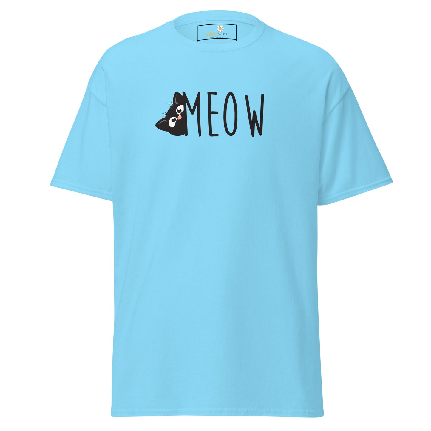 T-shirt classique unisexe - ANIMAUX CHAT MIAOU - RÉGULIER