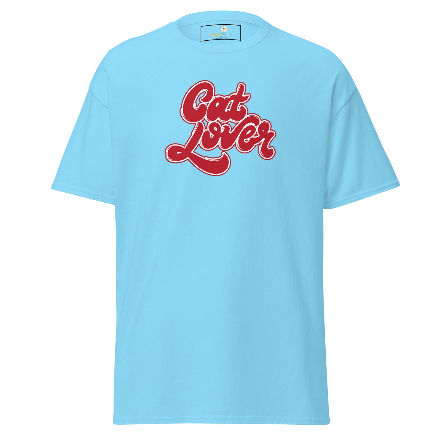 Unisex classic t-shirt - ANIMALS TEXT CAT LOVER - REGULAR