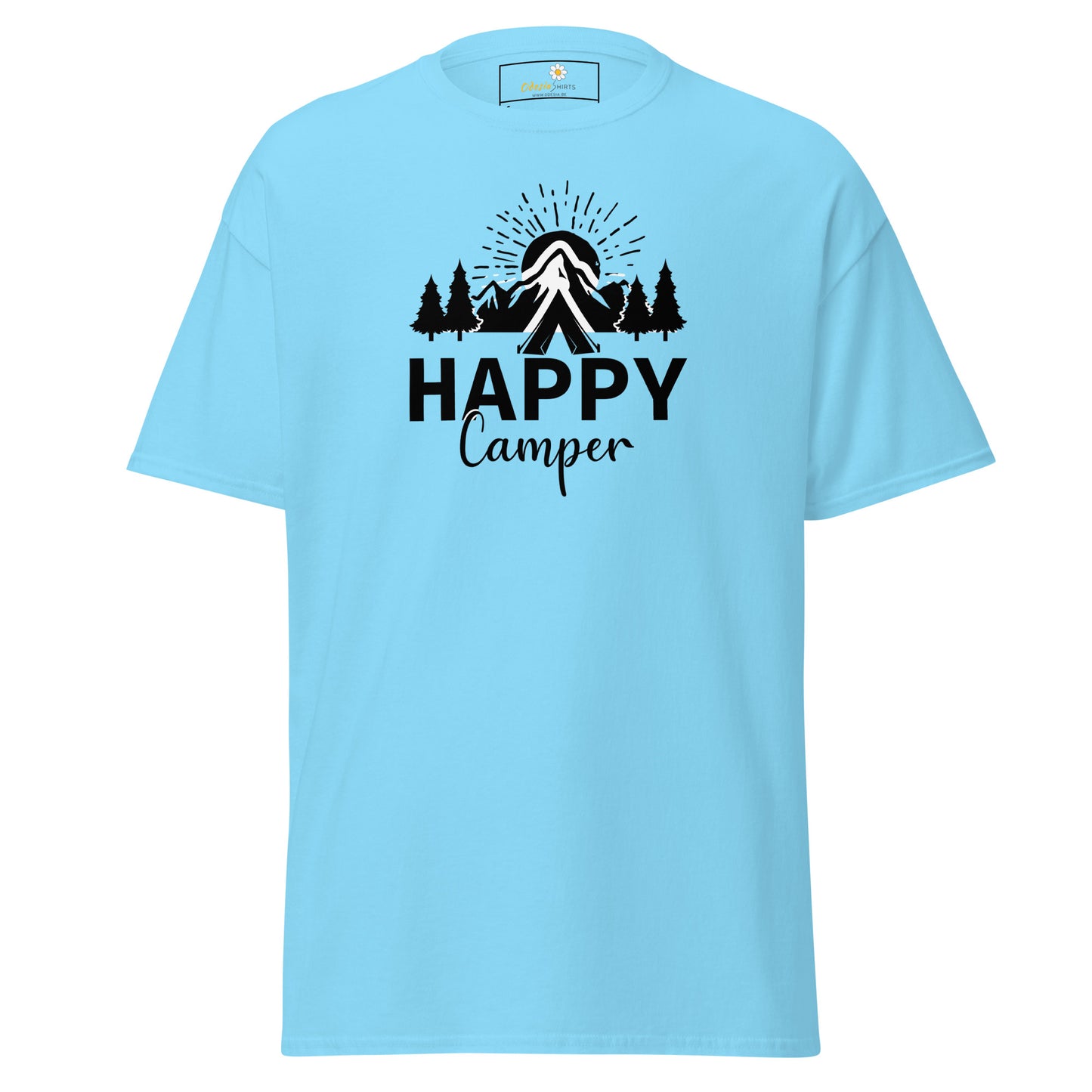 Unisex classic t-shirt - ADVENTURE HAPPY MOUNTAIN - REGULAR