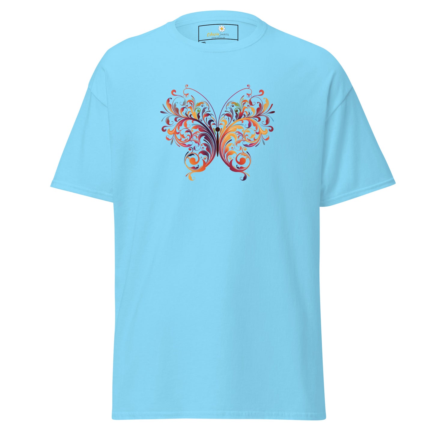 T-shirt classique unisexe - ANIMAUX PAPILLON - GRAND
