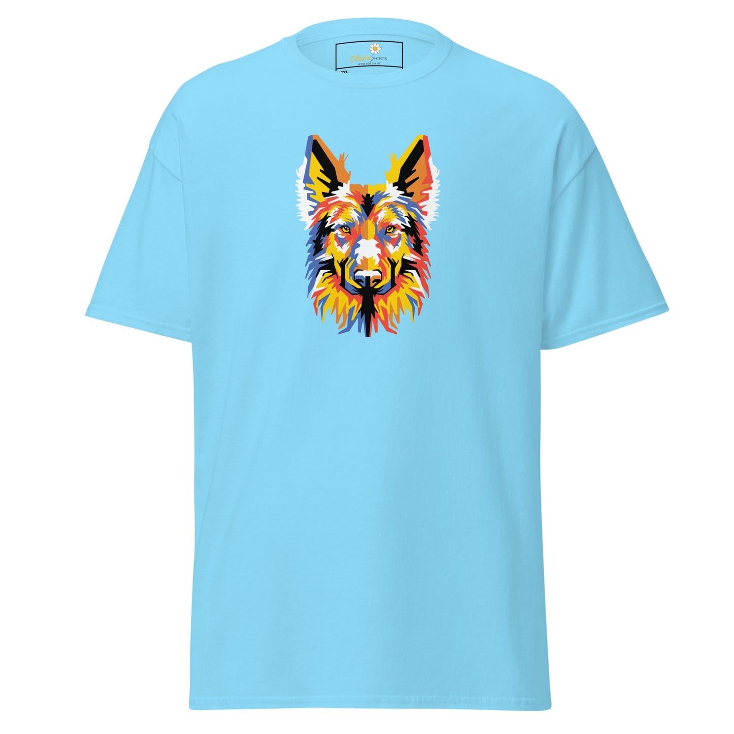 T-shirt classique unisexe - ANIMAUX DG HEAD - GRAND