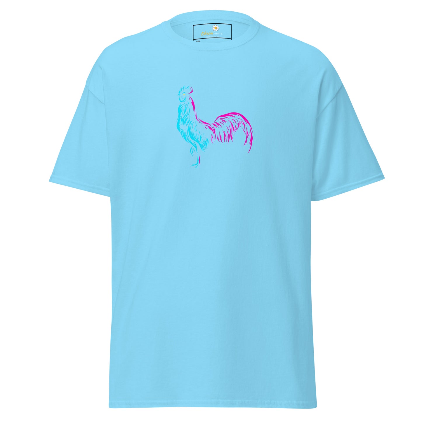 T-shirt classique unisexe - ANIMAUX COQ - GRAND