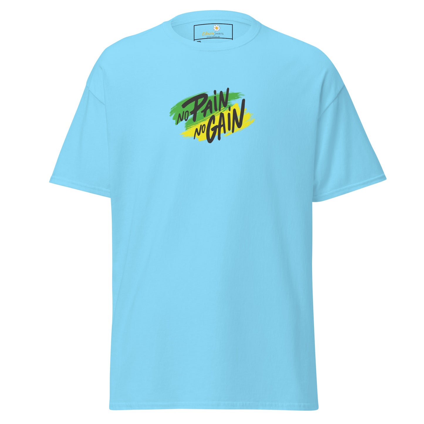 Unisex classic t-shirt - SPORT NO PAIN NO GAIN - BIG