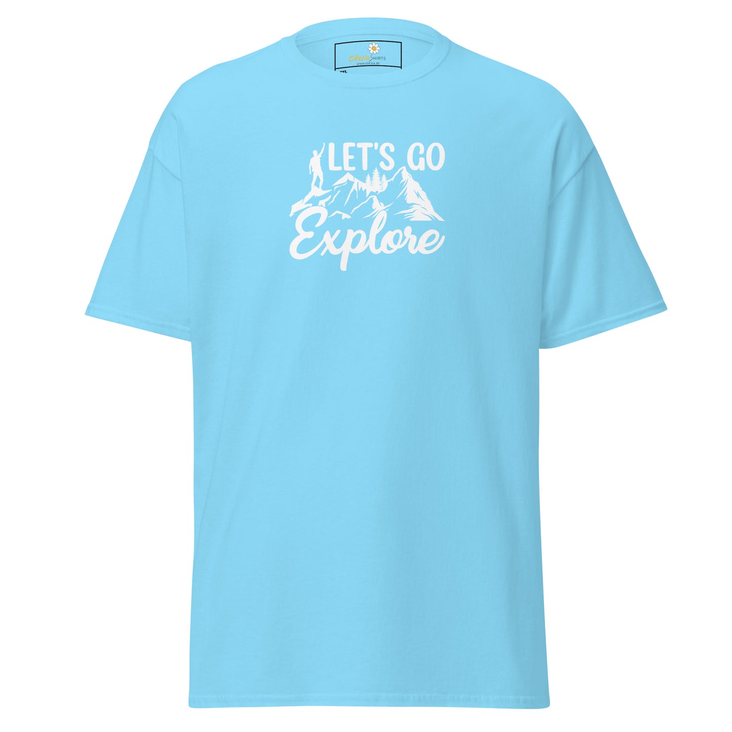 T-shirt classique unisexe - ADVENTURE LETS GO EXPLORE - GRAND