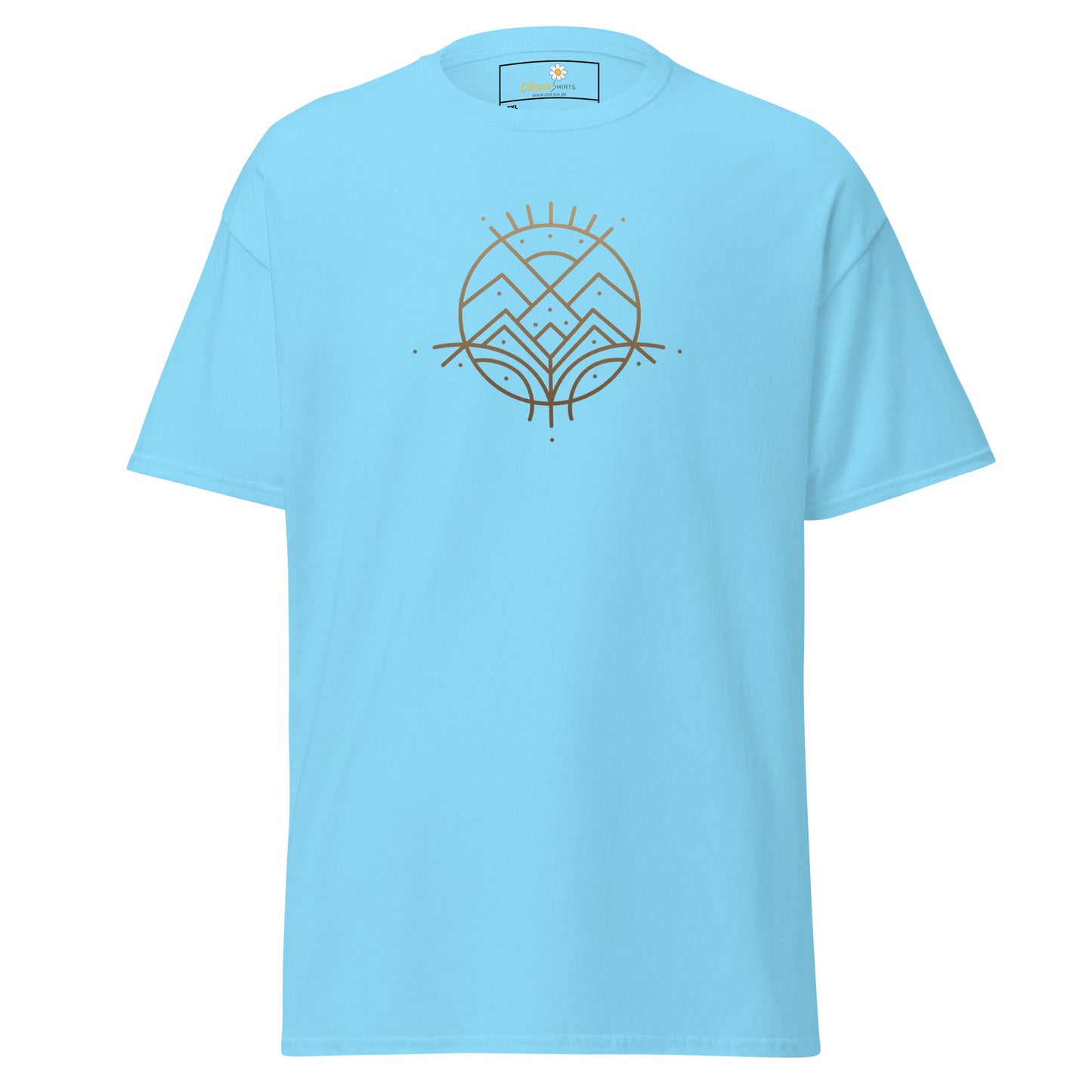 Unisex classic t-shirt - ABSTRACT LANDSCAPE - BIG