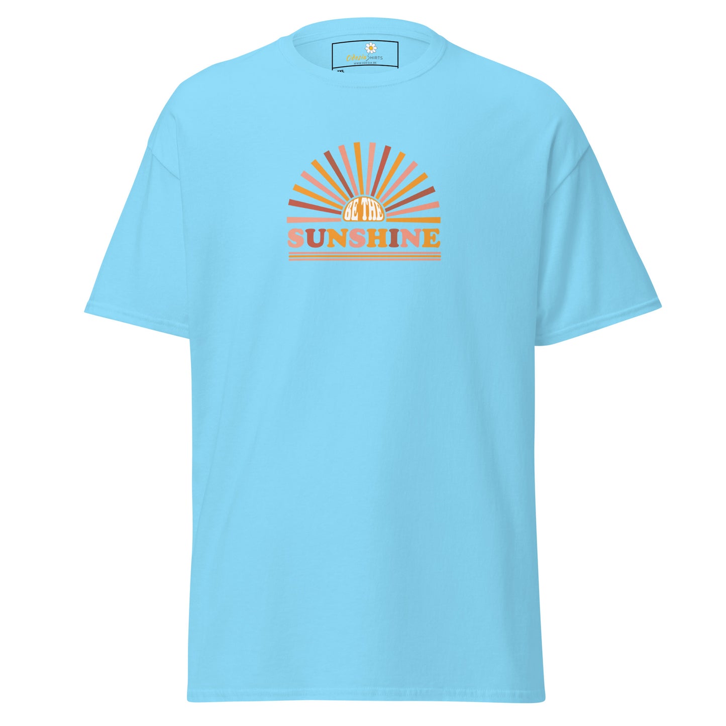 Heren klassiek t-shirt - SUMMER SUNSHINE - GROOT
