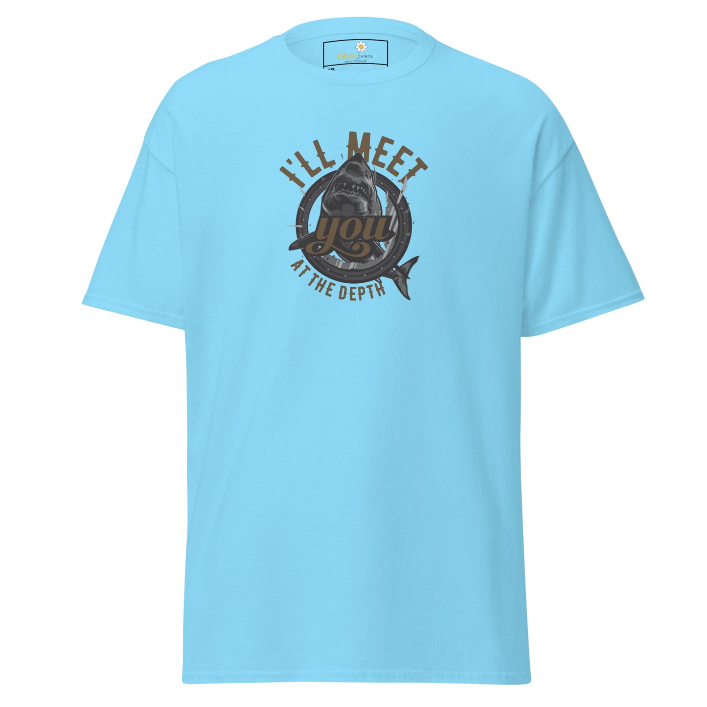 Unisex classic t-shirt - SEALIFE ILL MEET YOU AT THE DEPTH - BIG