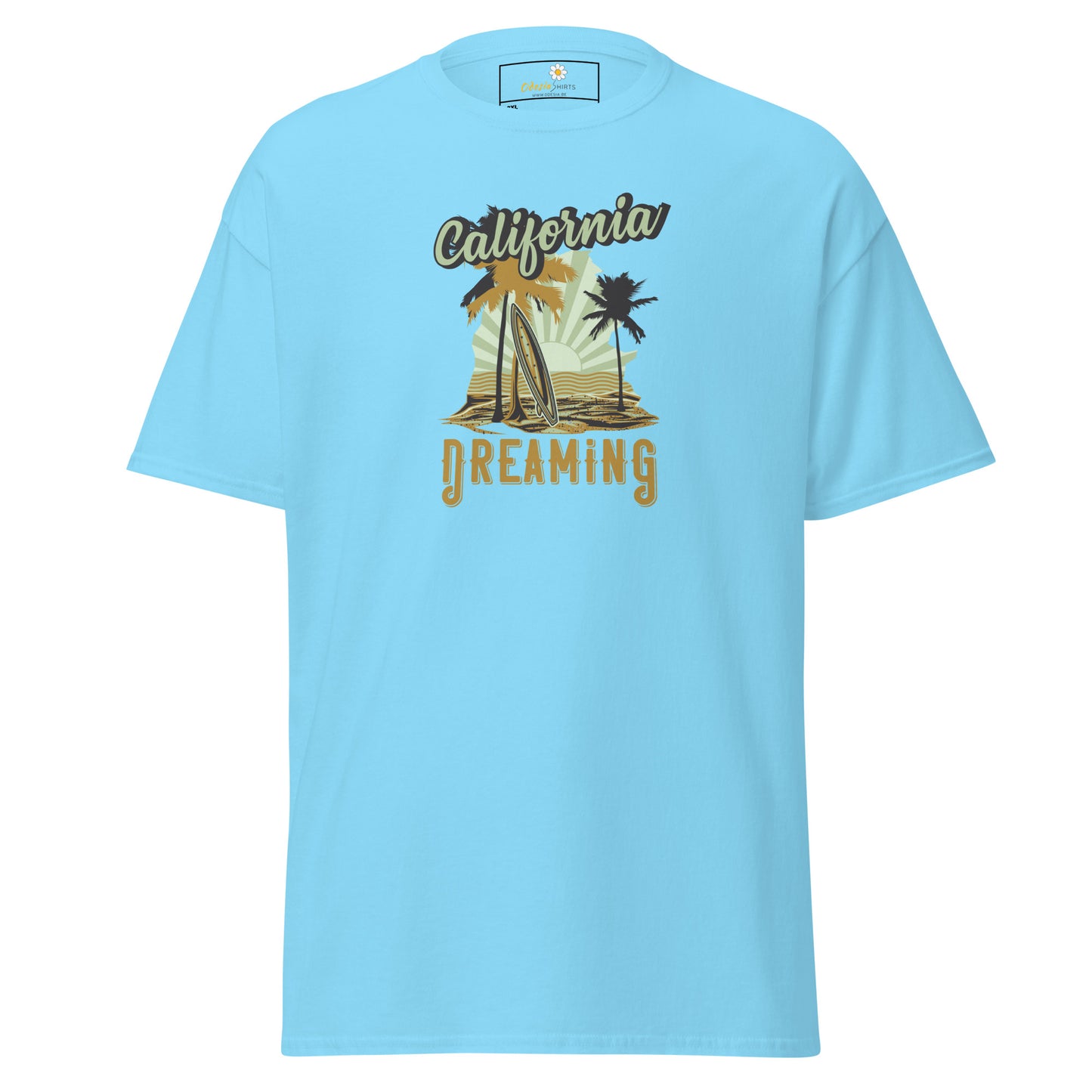 T-shirt classique pour homme - SUMMER CALIFORNIA DREAM - BIG